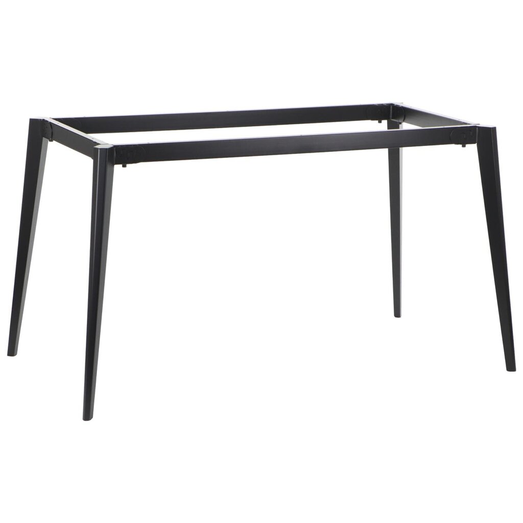 Metallraam lauale või lauale NY-A385, 135x74x72 cm, must hind ja info | Mööblijalad | kaup24.ee