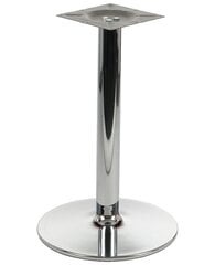Металлическая основа для стола NY-B005, высота 57,5 ​​см, хромированный цена и информация | Ножки для мебели | kaup24.ee