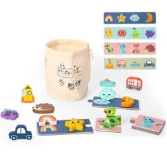 Sensoorne mälumäng Tooky Toy 32 tk. цена и информация | Игрушки для малышей | kaup24.ee