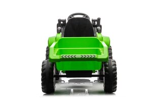 Ühe lapse elektritraktor kopa ja haagisega BW-X002A, roheline hind ja info | Laste elektriautod | kaup24.ee