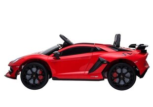 Детский электромобиль Lamborghini Aventador, красный цена и информация | Электромобили для детей | kaup24.ee