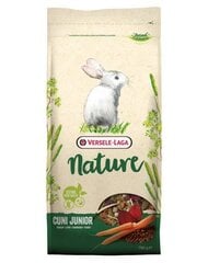 Versele Laga полноценное питание для молодняка кроликов Cuni Junior Nature, 2,3 кг цена и информация | Корм для грызунов | kaup24.ee