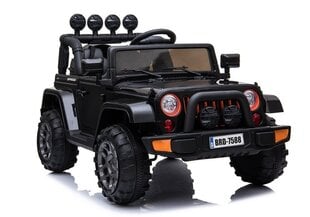 Elektriauto Jeep 4x4 BRD-7588, must hind ja info | Laste elektriautod | kaup24.ee