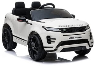 Ühekohaline elektriauto Range Rover Evoque, valge hind ja info | Laste elektriautod | kaup24.ee