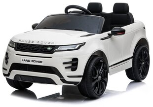 Ühekohaline elektriauto Range Rover Evoque, valge hind ja info | Laste elektriautod | kaup24.ee