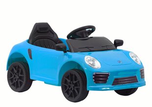 Детский одноместный электромобиль Porsche WMT-666, синий цена и информация | Электромобили для детей | kaup24.ee