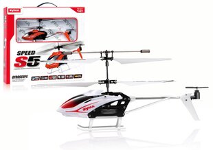 RC Helikopter Speed S5 Syma, valge цена и информация | Игрушки для мальчиков | kaup24.ee