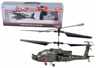 RC sõjaline helikopter S109G Syma hind ja info | Poiste mänguasjad | kaup24.ee