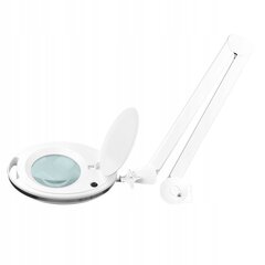 Kosmetoloogiline LED-lamp koos luubiga 5D 10W White цена и информация | Настольные лампы | kaup24.ee