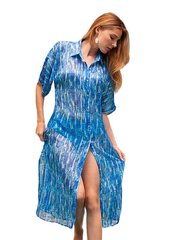 Пляжное платье Deidad Vacation Sky Light Blue - White цена и информация | Купальники | kaup24.ee