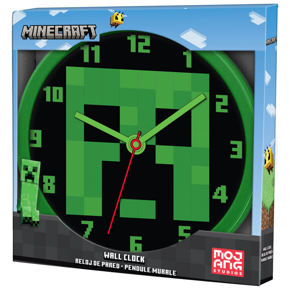 Seinakell Minecraft, 25 cm hind ja info | Laste aksessuaarid | kaup24.ee