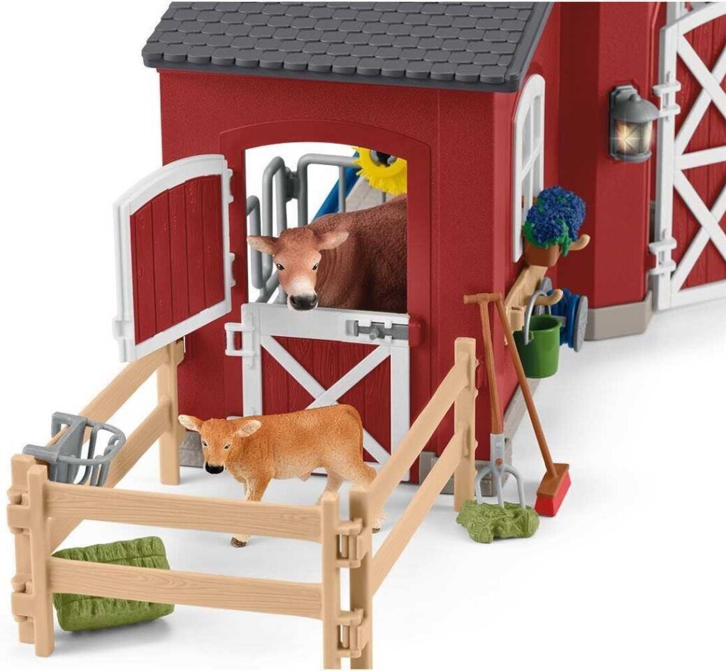 Mängukomplekt Farm World Schleich 42606 punane Laut цена и информация | Poiste mänguasjad | kaup24.ee