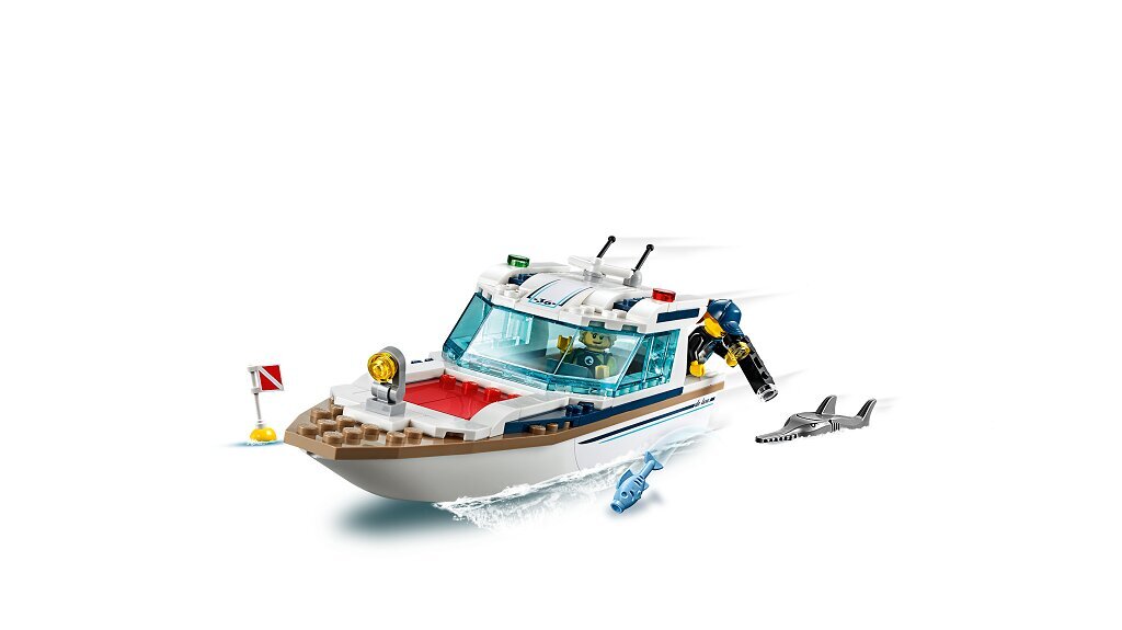 60221 LEGO® City Sukeldumisjaht hind ja info | Klotsid ja konstruktorid | kaup24.ee