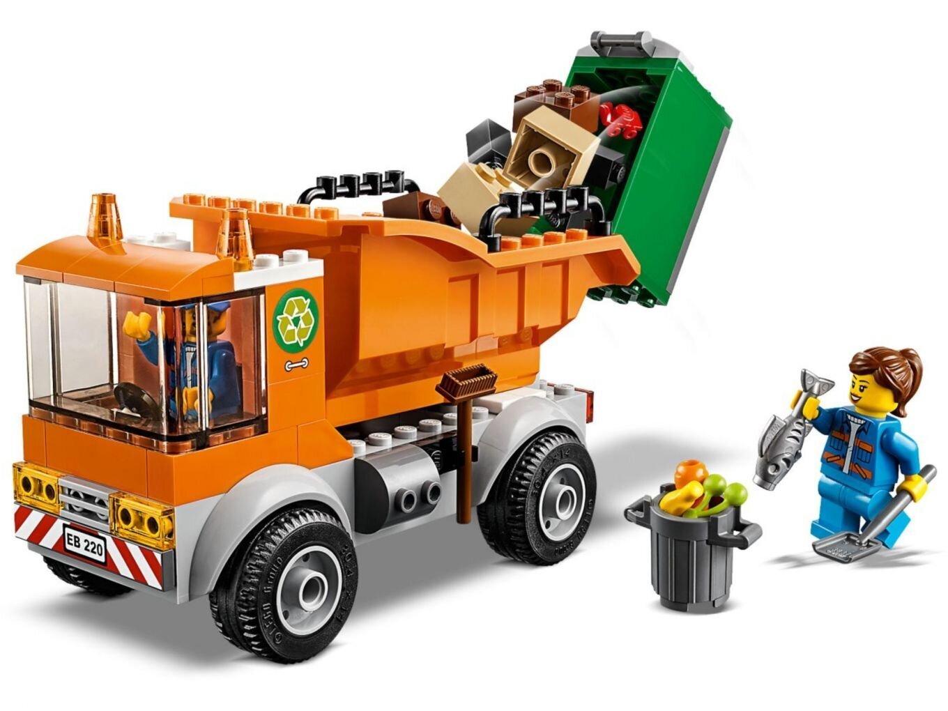 60220 LEGO® City Prügiauto hind ja info | Klotsid ja konstruktorid | kaup24.ee