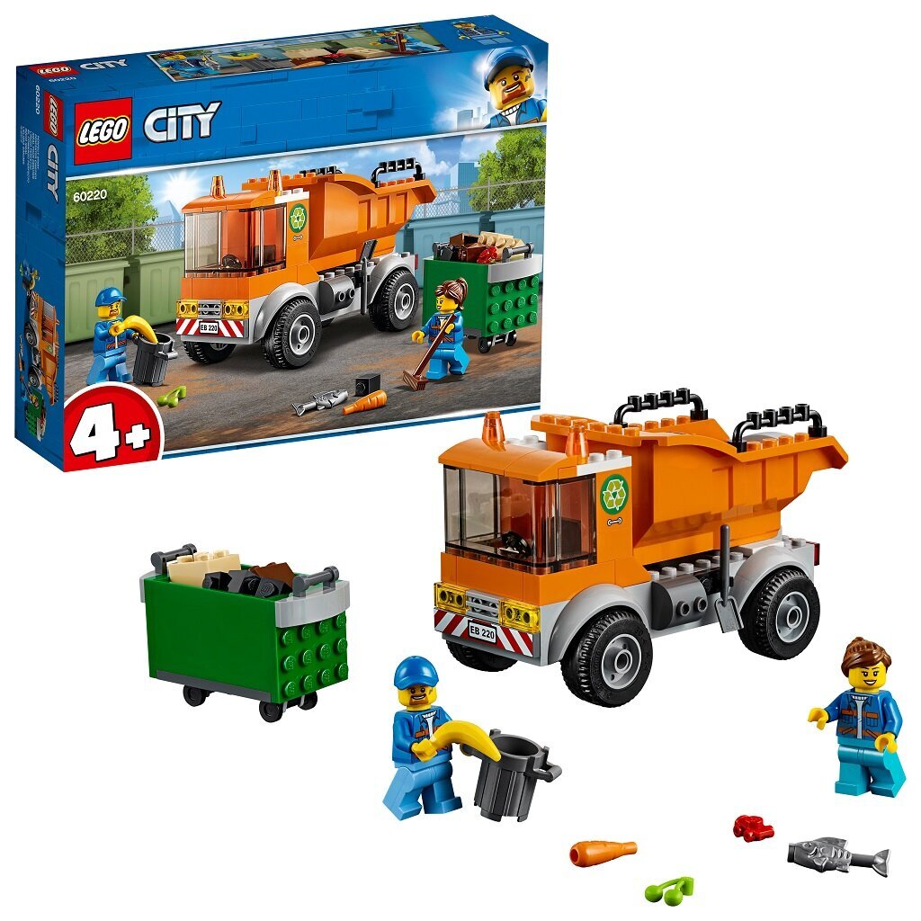 60220 LEGO® City Prügiauto цена и информация | Klotsid ja konstruktorid | kaup24.ee