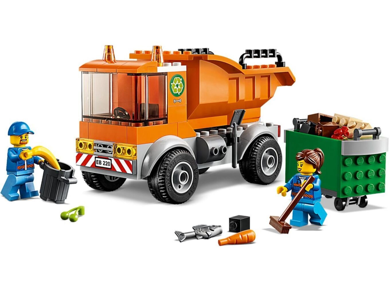60220 LEGO® City Prügiauto hind ja info | Klotsid ja konstruktorid | kaup24.ee