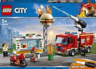 60214 LEGO® City Fire Burgerikohviku tulekahju kustutamine цена и информация | Конструкторы и кубики | kaup24.ee