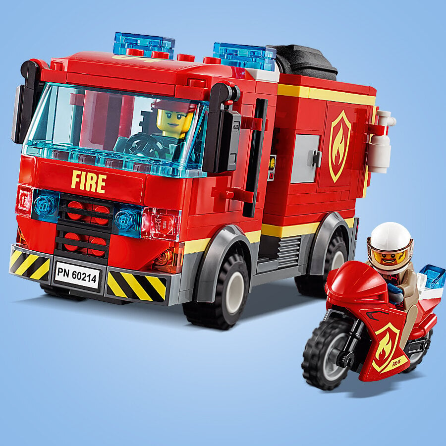 60214 LEGO® City Fire Burgerikohviku tulekahju kustutamine hind ja info | Klotsid ja konstruktorid | kaup24.ee