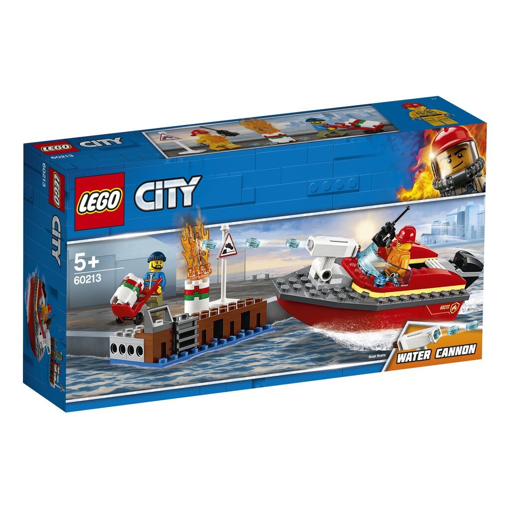 60213 LEGO® City Kaiäärne tulekahju цена и информация | Klotsid ja konstruktorid | kaup24.ee