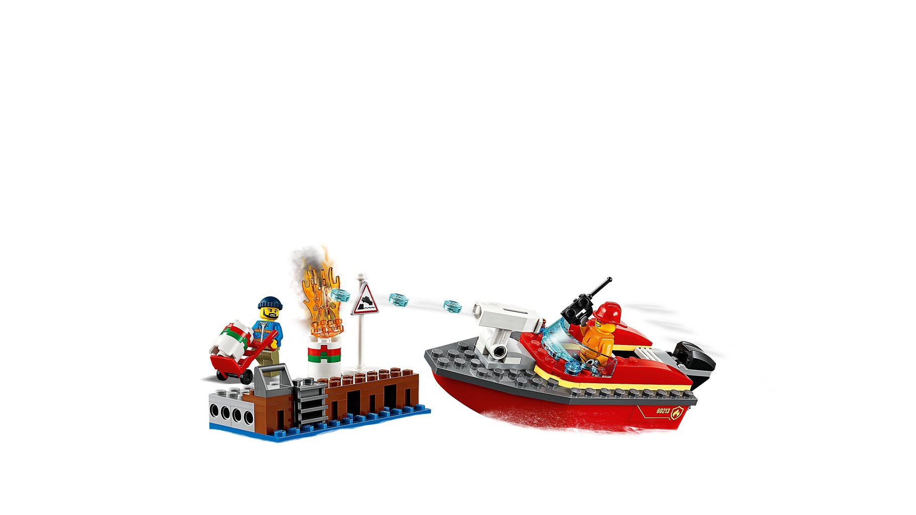 60213 LEGO® City Kaiäärne tulekahju цена и информация | Klotsid ja konstruktorid | kaup24.ee