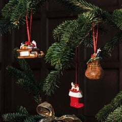 Jõulupuu ehtekomplekt 6,3cm, 3 tk. hind ja info | Kuuseehted | kaup24.ee