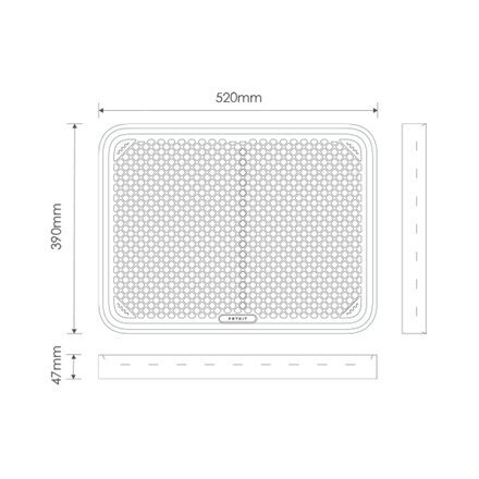 PETKIT WC Pura Dog, 52 x 39 x 4,7 cm цена и информация | Hooldusvahendid loomadele | kaup24.ee