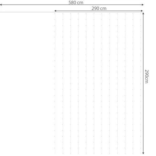 Valguskardin 300 LED USB, soe valge hind ja info | Jõulutuled | kaup24.ee