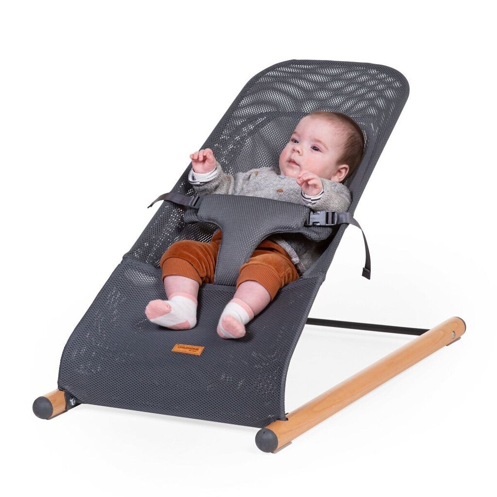 Lamamistool Childhome Evolux Bouncer, naturaalne antratsiit hind ja info | Beebi lamamistoolid | kaup24.ee