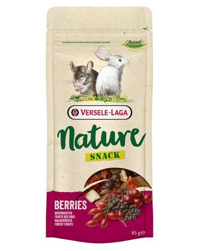 Marjasegu närilistele Versele Laga Nature snack berries, 85 g hind ja info | Toit väikeloomadele | kaup24.ee