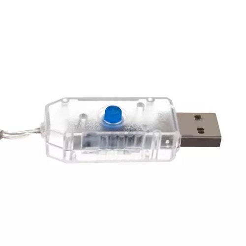 Valguskardin, 138 LED, USB, valge hind ja info | Jõulutuled | kaup24.ee