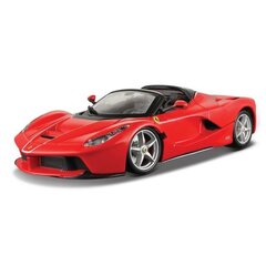 Auto Bburago LaFerrari Aperta 1:24, punane цена и информация | Игрушки для мальчиков | kaup24.ee