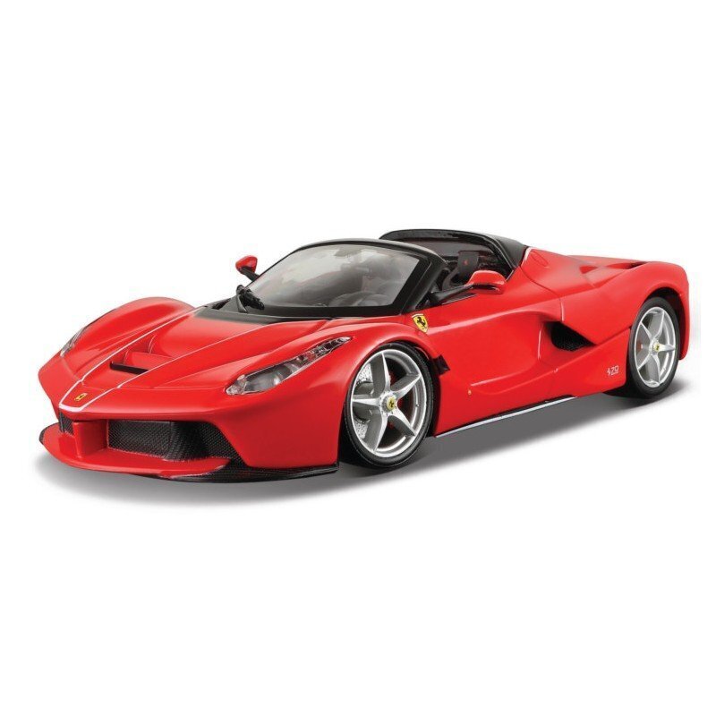 Auto Bburago LaFerrari Aperta 1:24, punane цена и информация | Poiste mänguasjad | kaup24.ee