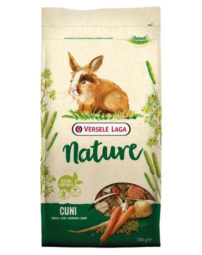 Versele Laga küüliku täistoit Cuni Nature, 9 kg hind ja info | Toit väikeloomadele | kaup24.ee