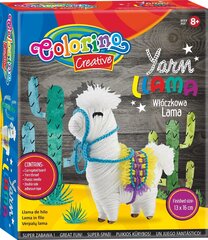 Loomekomplekt Colorino Creative Lõngast Laama цена и информация | Развивающие игрушки | kaup24.ee