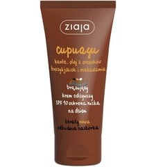 Pinguldav, tooniv päevakreem Ziaja Cupuacu SPF10 50 ml цена и информация | Кремы для лица | kaup24.ee