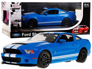 Kaugjuhitav auto Ford Shelby Mustang GT500, 1:14, sinine цена и информация | Игрушки для мальчиков | kaup24.ee