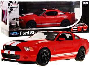 Kaugjuhitav auto Ford Shelby Mustang GT500, 1:14, punane цена и информация | Игрушки для мальчиков | kaup24.ee