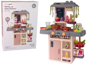 Кухня с принадлежностями, 63x45,5x22, розовая цена и информация | Игрушки для девочек | kaup24.ee