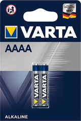 VARTA Professional Electronics AAAA батарейки, 2 шт. цена и информация | Батарейки | kaup24.ee