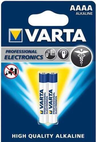 Patareid VARTA Professional Electronics AAAA, 2 tk hind ja info | Patareid | kaup24.ee