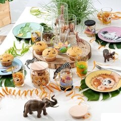 Portselanist komplekt lastele Happy Zoo Koko цена и информация | Посуда, тарелки, обеденные сервизы | kaup24.ee