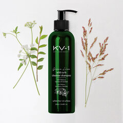 Очищающий шампунь для непослушных кудрявых волос KV-1 Anti-Aging Beauty Green Line Wild Curls Cleanser Shampoo, 250 мл цена и информация | Шампуни | kaup24.ee