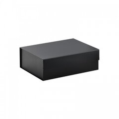 Магнитная подарочная коробка (черная, L , 33 x 25 x 11 см) цена и информация | Подарочные упаковки | kaup24.ee