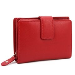 Rahakott Genuine Leather 818REDM 818REDM цена и информация | Женские кошельки, держатели для карточек | kaup24.ee