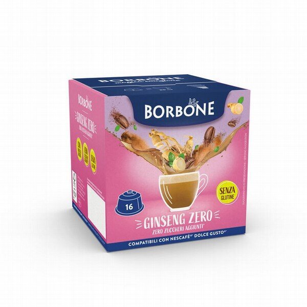 Kohvikapslid Borbone Ginseng Zero, 16 tk hind ja info | Kohv, kakao | kaup24.ee