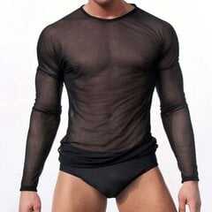 Мужская рубашка BDSM с длинным рукавом цена и информация | Сексуальное бельё для мужчин | kaup24.ee