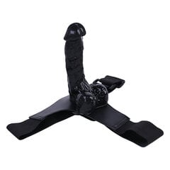 Dildo Strap On, must hind ja info | BDSM ja fetish | kaup24.ee