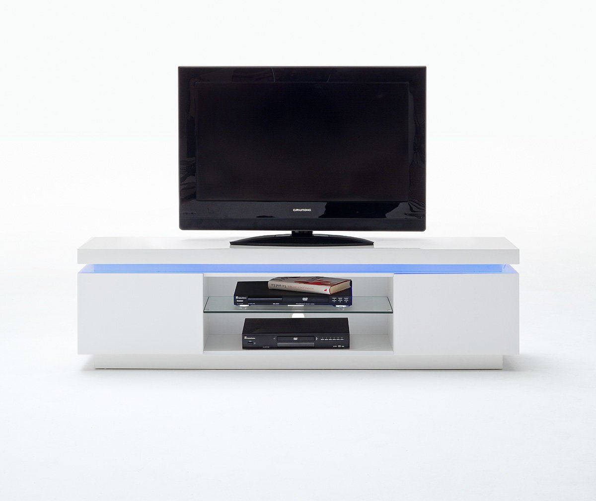 TV laud Ocean 2D, valge цена и информация | TV alused | kaup24.ee