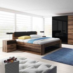 Кровать Hakano Oratorio, 160x200 см, коричневый цвет цена и информация | Кровати | kaup24.ee