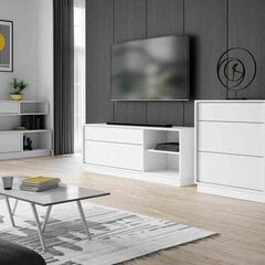 ТВ столик Hakano Solis, белый цвет цена и информация | Тумбы под телевизор | kaup24.ee